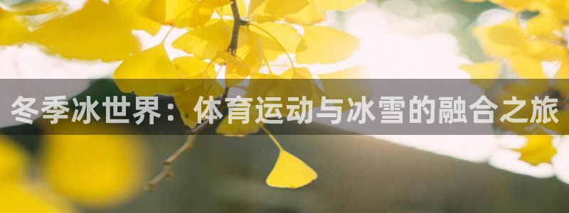 01体育热门赛事直播：冬季冰世界：体育运动与冰雪的融合之旅