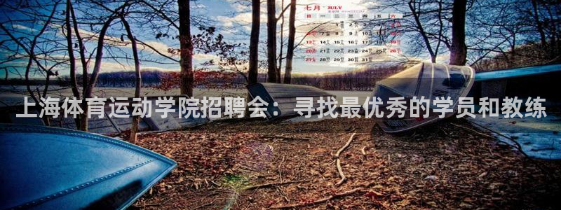 01体育直播官网入口：上海体育运动学院招聘会：寻找最优秀的学员和教练